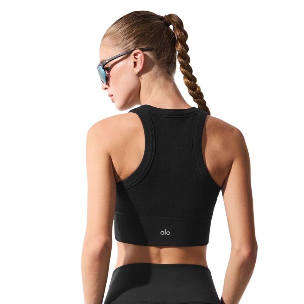 Alo Yoga Racer Back Tank Top Bra Size XS